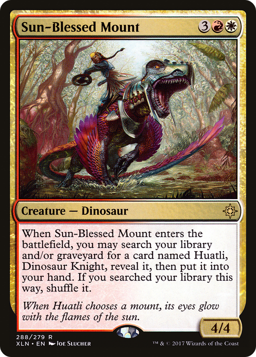 Sun-Blessed Mount (XLN-288) [Ixalan] Foil MTG Single Wizards of the Coast