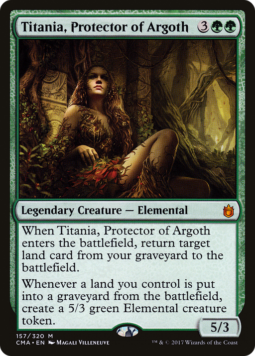Titania, Protector of Argoth (CMA-157) [Commander Anthology] MTG Single Wizards of the Coast