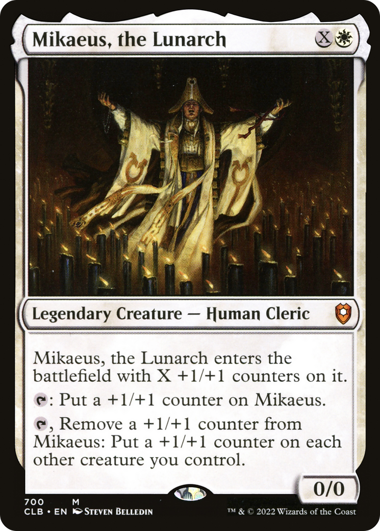 Mikaeus, the Lunarch (CLB-700) [Commander Legends: Battle for Baldur's Gate] MTG Single Wizards of the Coast