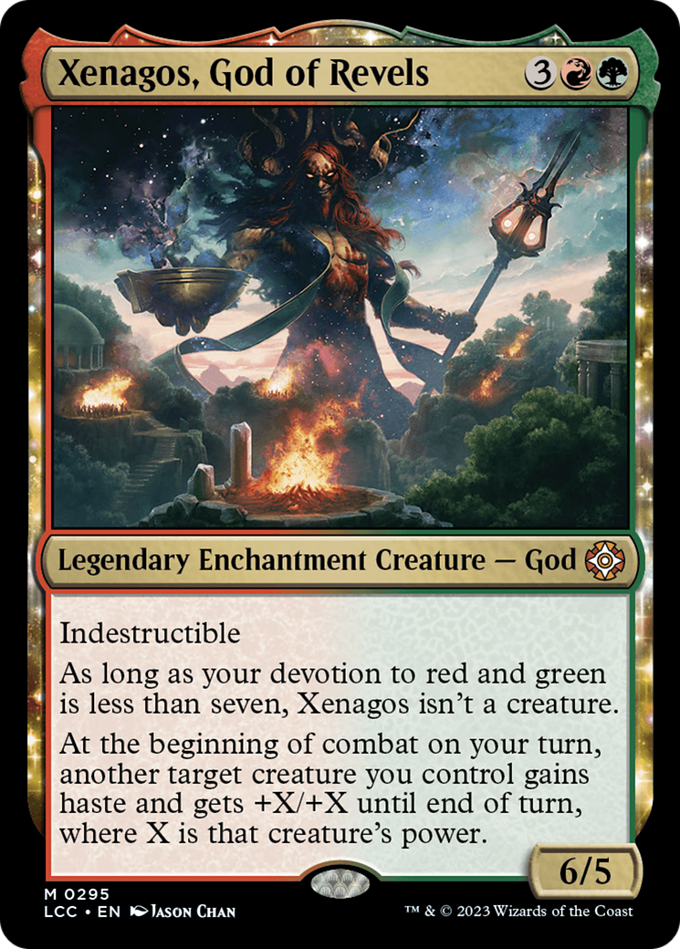 Xenagos, God of Revels (LCC-295) [The Lost Caverns of Ixalan Commander] MTG Single Wizards of the Coast