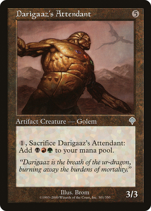 Darigaaz's Attendant (INV-301) [Invasion] MTG Single Wizards of the Coast