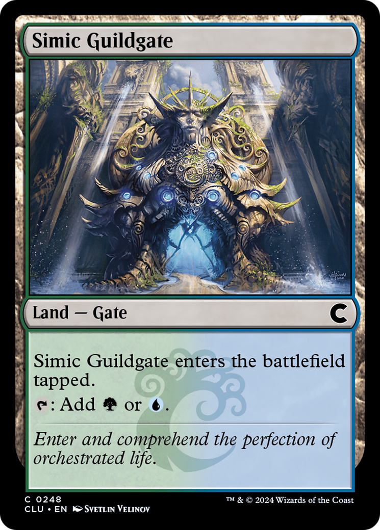 Simic Guildgate (CLU-248) [Ravnica: Clue Edition] MTG Single Wizards of the Coast