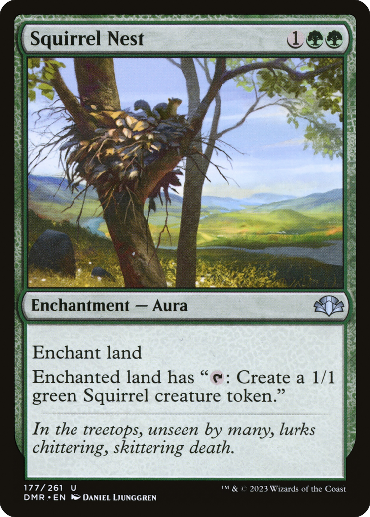 Squirrel Nest (DMR-177) [Dominaria Remastered] Foil MTG Single Wizards of the Coast