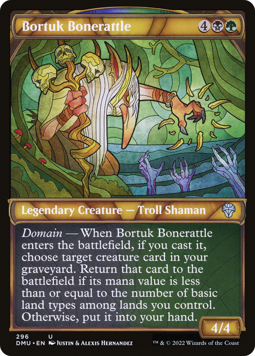 Bortuk Bonerattle (DMU-296) [Dominaria United] (Showcase) MTG Single Wizards of the Coast