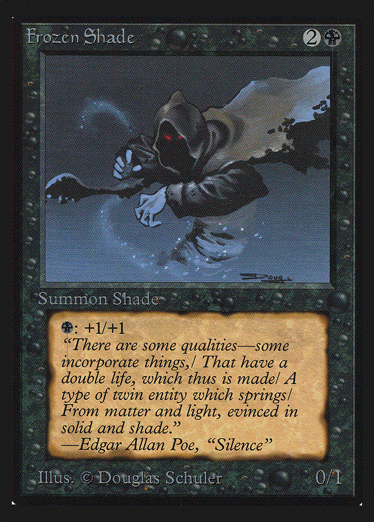 Frozen Shade (IE) (IED-) [Intl. Collectors' Edition] MTG Single Wizards of the Coast