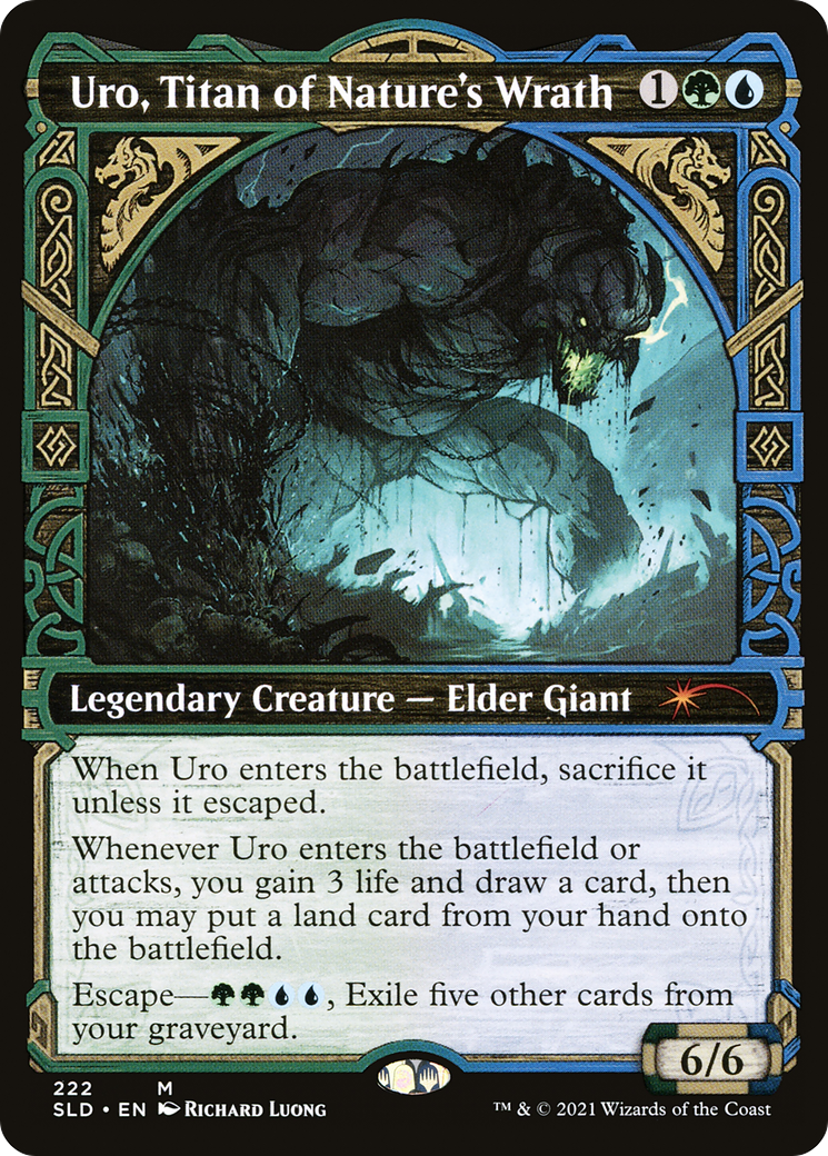 Uro, Titan of Nature's Wrath (SLD-222) [Secret Lair] Drop (Showcase) MTG Single Wizards of the Coast