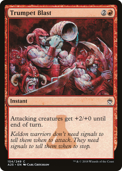 Trumpet Blast (A25-154) [Masters 25] MTG Single Wizards of the Coast