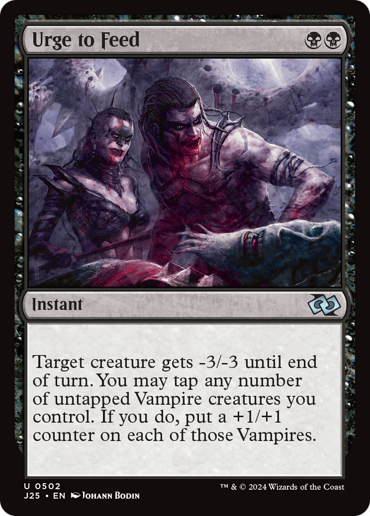 Urge to Feed (J25-502) [Foundations Jumpstart] MTG Single Wizards of the Coast