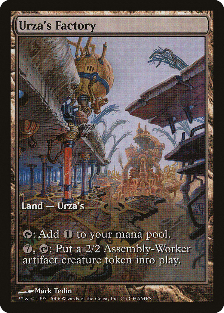 Urza's Factory (CHAMPS-005) [Misc] Champs and States MTG Single Wizards of the Coast