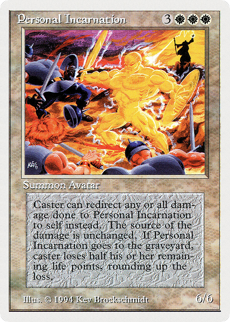 Personal Incarnation (SUM-031) [Misc] Summer Magic / Edgar MTG Single Wizards of the Coast