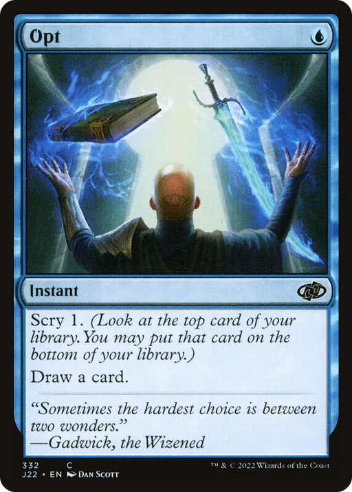 Opt (J22-332) [Jumpstart 2022] MTG Single Wizards of the Coast