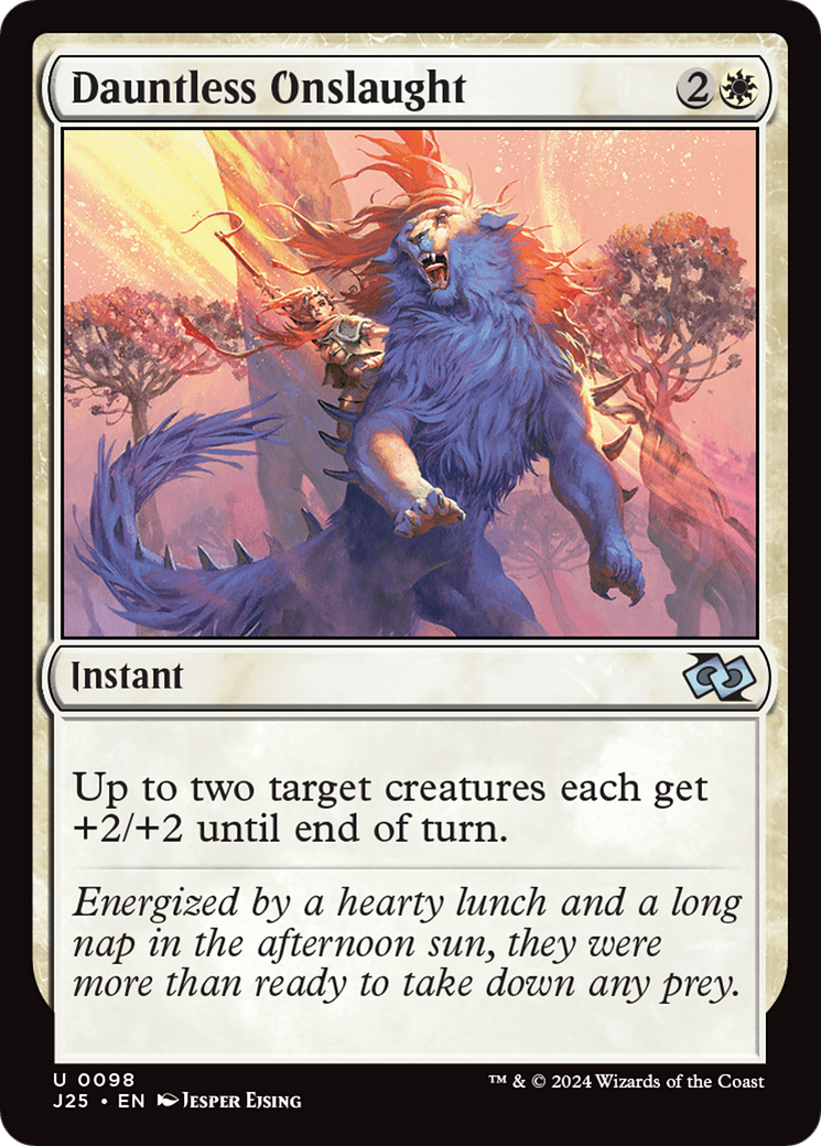 Dauntless Onslaught (J25-098) [Foundations Jumpstart] MTG Single Wizards of the Coast