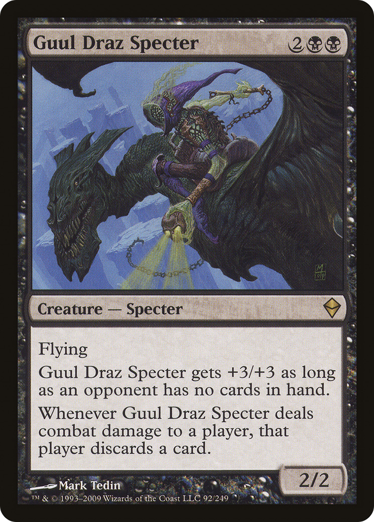Guul Draz Specter (ZEN-092) [Zendikar] Foil MTG Single Wizards of the Coast