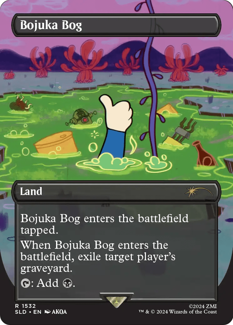 Bojuka Bog (SLD-1532) [Secret Lair] Drop (Borderless) MTG Single Wizards of the Coast