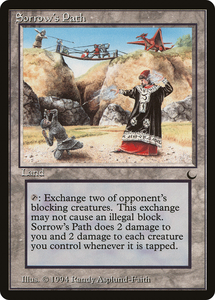 Sorrow's Path (DRK-119) [Oldschool] The Dark MTG Single Wizards of the Coast