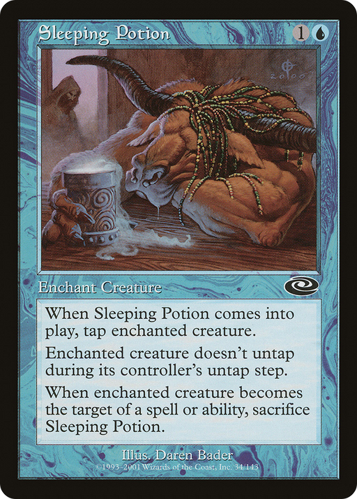 Sleeping Potion (PLS-034) [Planeshift] MTG Single Wizards of the Coast