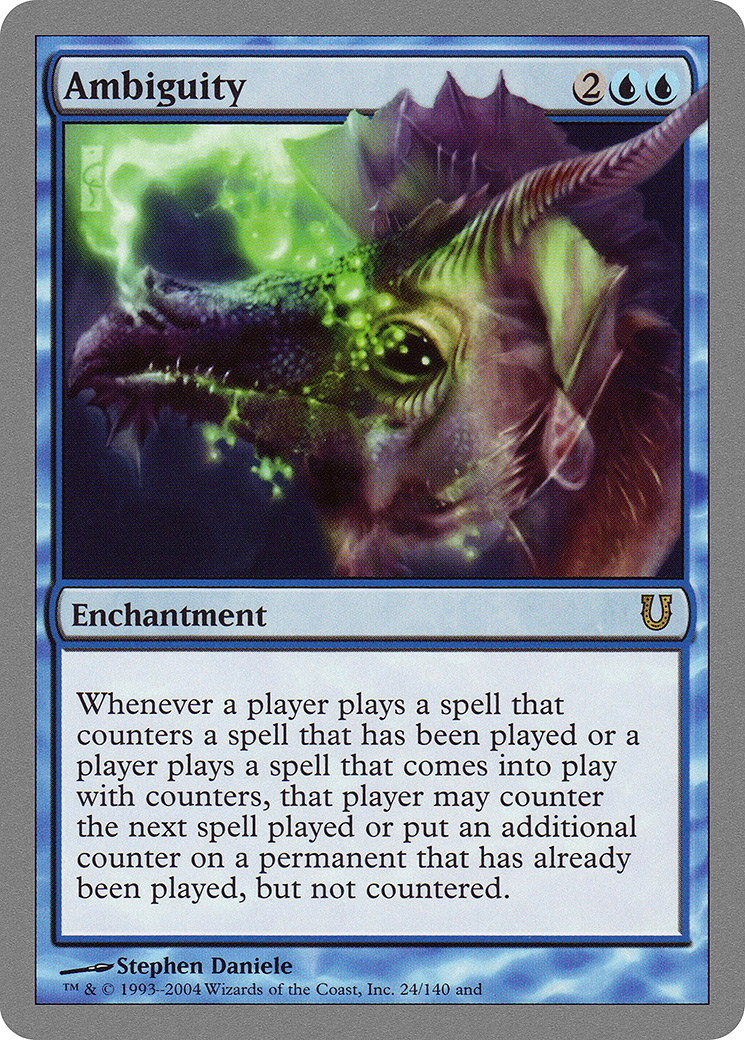 Ambiguity (UNH-024) [Unhinged] Foil MTG Single Wizards of the Coast