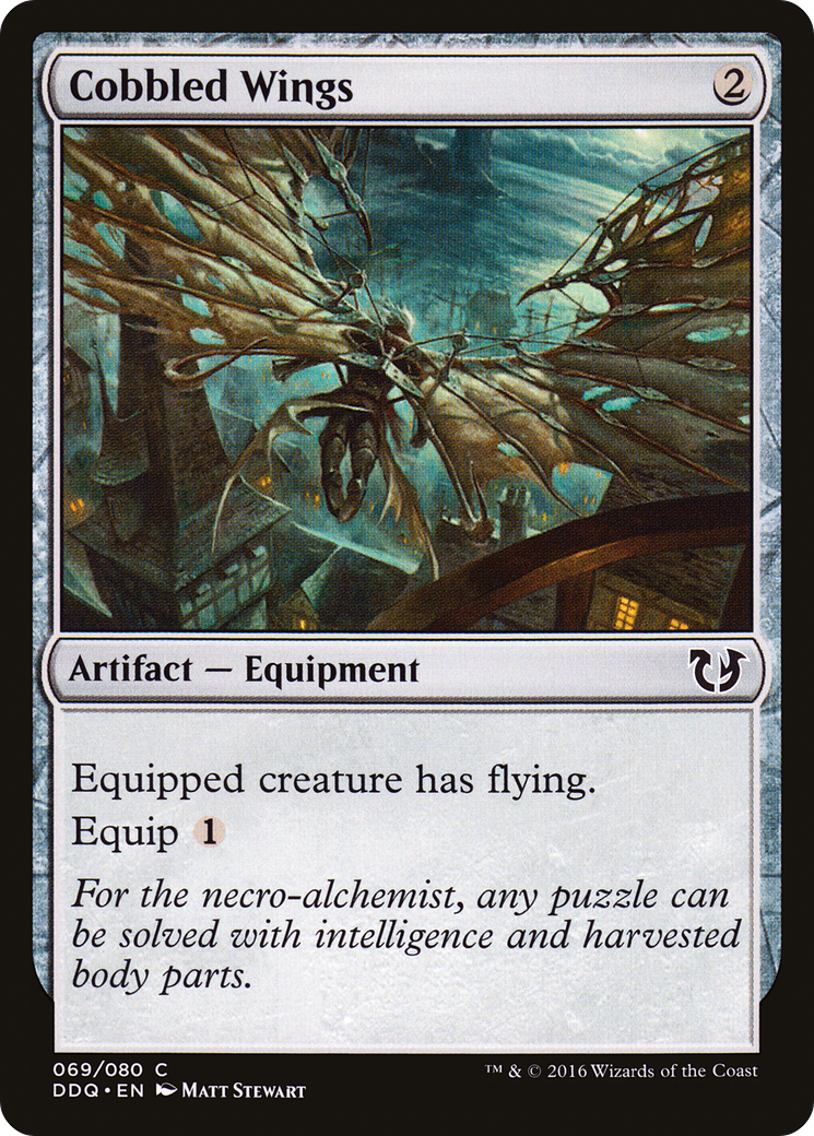 Cobbled Wings (DDQ-069) [Misc] Duel Decks: Blessed vs. Cursed MTG Single Wizards of the Coast