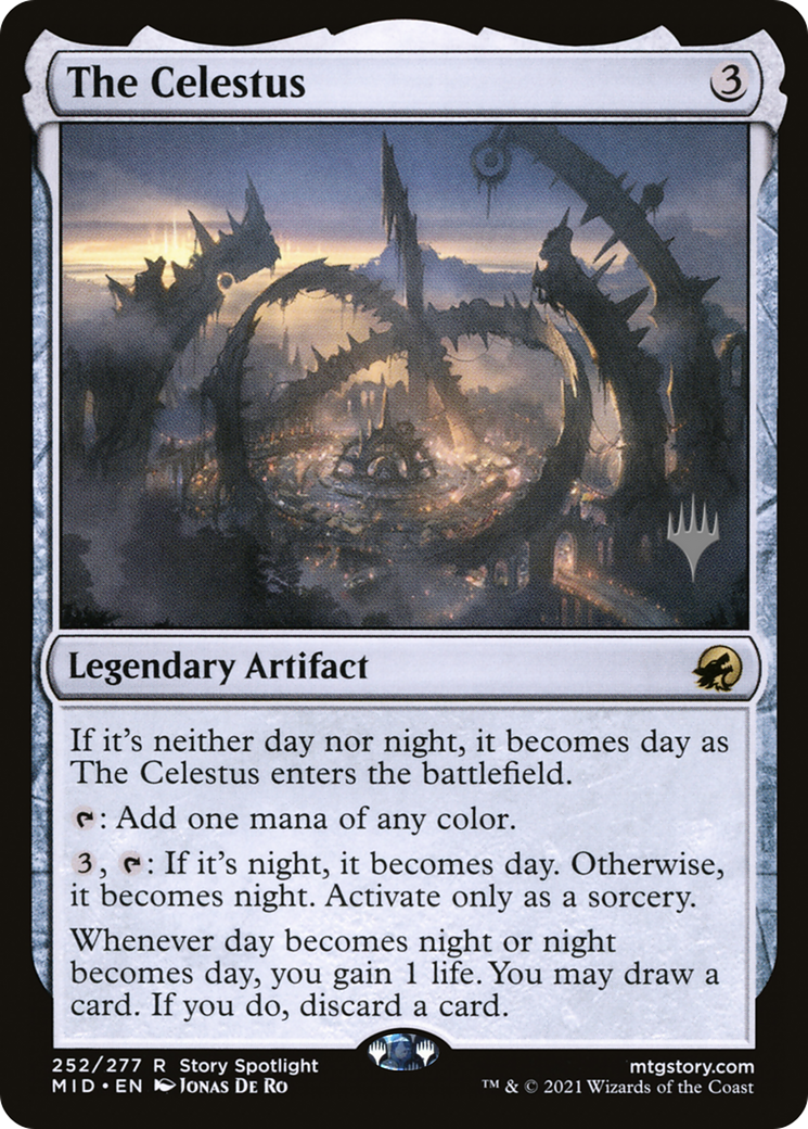The Celestus (PPMID-252) [Innistrad: Midnight Hunt Promos] MTG Single Wizards of the Coast