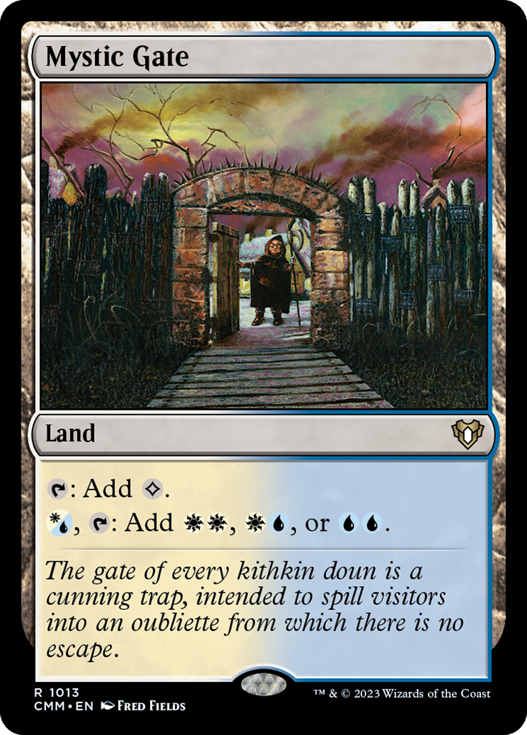 Mystic Gate (CMM-1013) [Commander Masters] MTG Single Wizards of the Coast