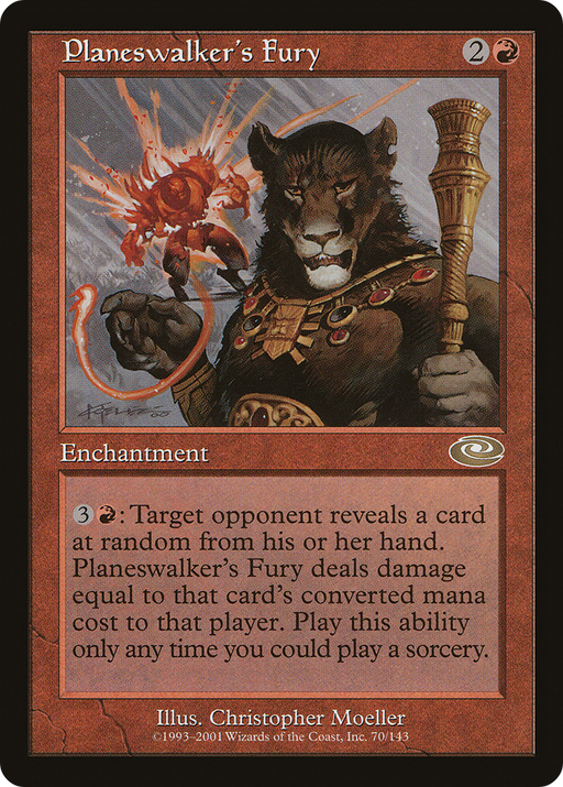 Planeswalker's Fury (PLS-070) [Planeshift] MTG Single Wizards of the Coast