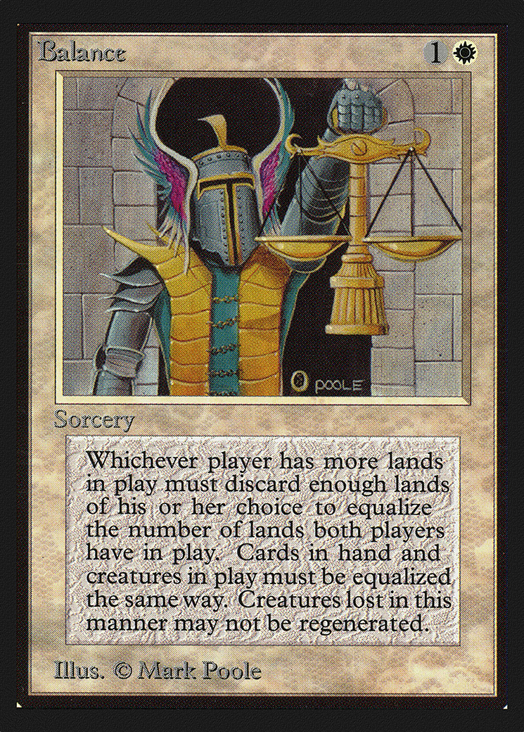Balance (CE) (CED-) [Collectors' Edition] MTG Single Wizards of the Coast
