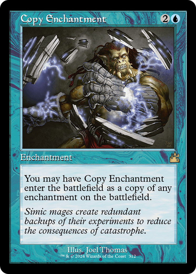 Copy Enchantment (RVR-312) [Ravnica Remastered] Foil MTG Single Wizards of the Coast