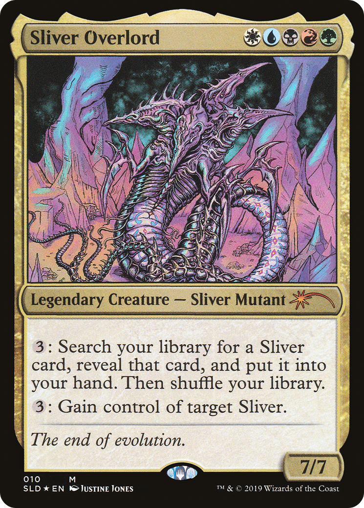 Sliver Overlord (SLD-010) [Secret Lair] Drop Foil MTG Single Wizards of the Coast