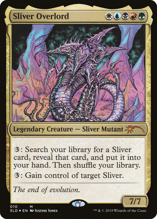 Sliver Overlord (SLD-010) [Secret Lair] Drop Foil MTG Single Wizards of the Coast