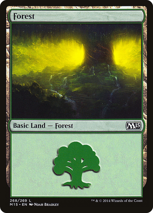 Forest (M15-268) [Magic 2015] MTG Single Wizards of the Coast