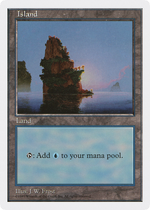 Island (435) (5ED-435) [Fifth Edition] MTG Single Wizards of the Coast
