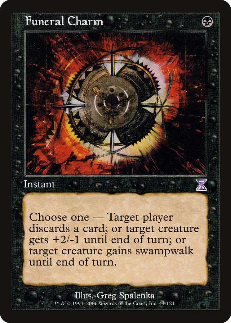 Funeral Charm (TSB-044) [Time Spiral Timeshifted] Foil MTG Single Wizards of the Coast