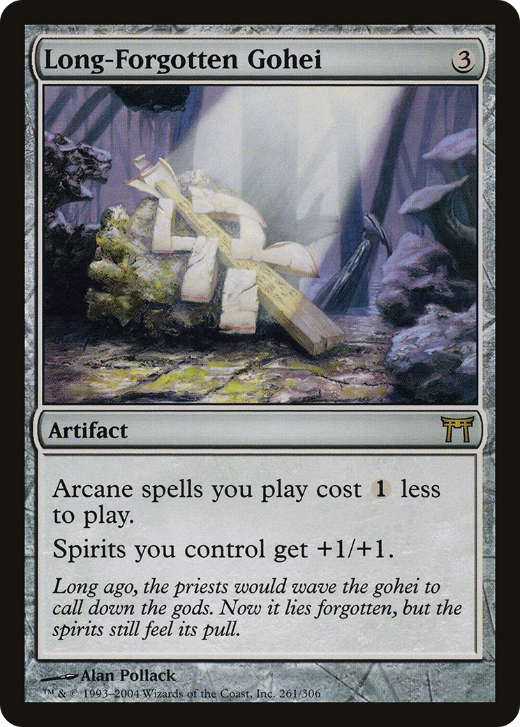 Long-Forgotten Gohei (CHK-261) [Champions of Kamigawa] Foil MTG Single Wizards of the Coast