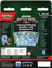 Pokémon Deluxe Battle Deck - Quaquaval ex Pokemon Sealed Pokémon   