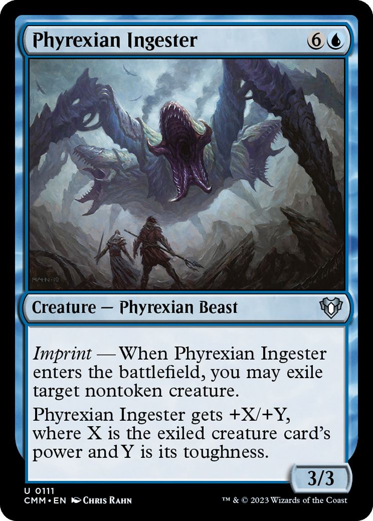Phyrexian Ingester (CMM-111) [Commander Masters] Foil MTG Single Wizards of the Coast