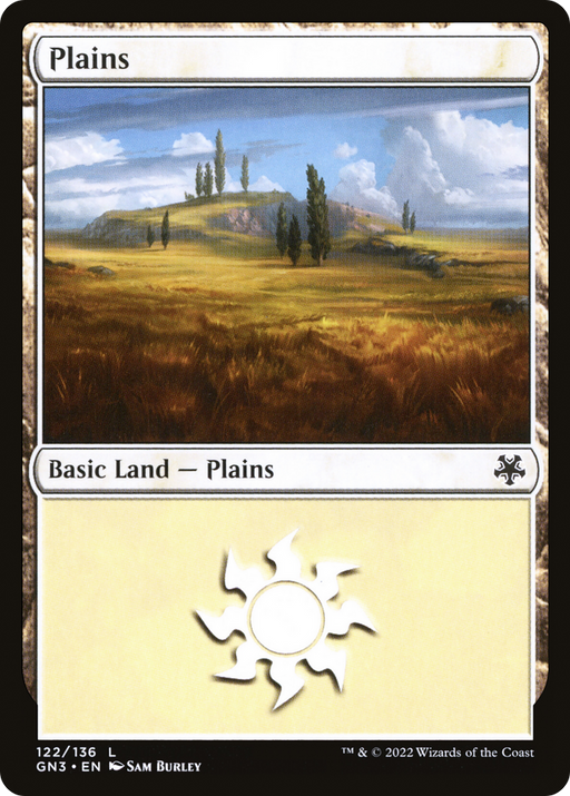 Plains (GN3-122) [Misc] Game Night: Free-for-All MTG Single Wizards of the Coast