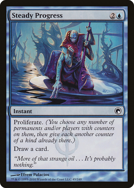 Steady Progress (SOM-045) [Scars of Mirrodin] MTG Single Wizards of the Coast