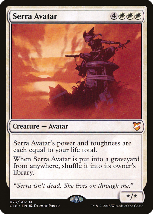 Serra Avatar (C18-073) [Commander 2018] MTG Single Wizards of the Coast