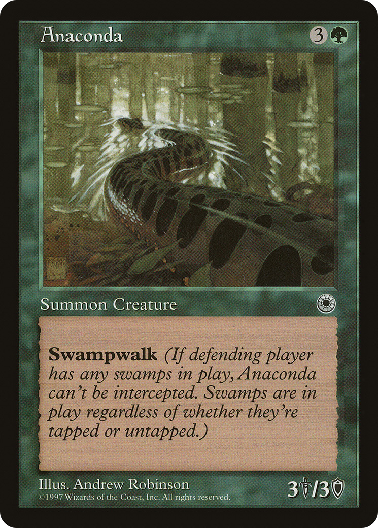 Anaconda (POR-) [Misc] Portal MTG Single Wizards of the Coast