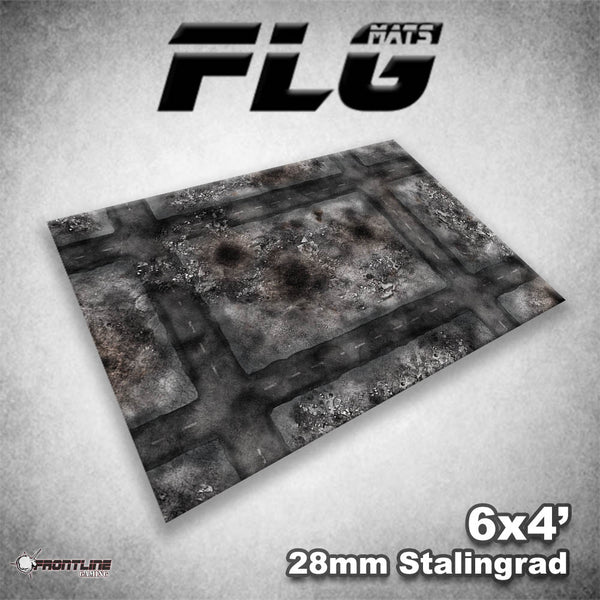 Frontline Gaming: Mats - 28mm Stalingrad 6'x4' Gaming Mat FLG