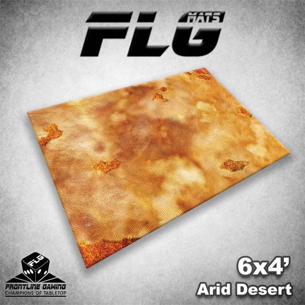 Frontline Gaming: Mats - Arid Desert 6'x4' Gaming Mat FLG