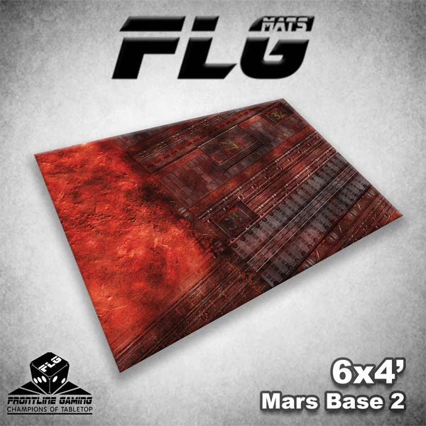Frontline Gaming: Mats - Mars Base 2 6'x4' Gaming Mat FLG