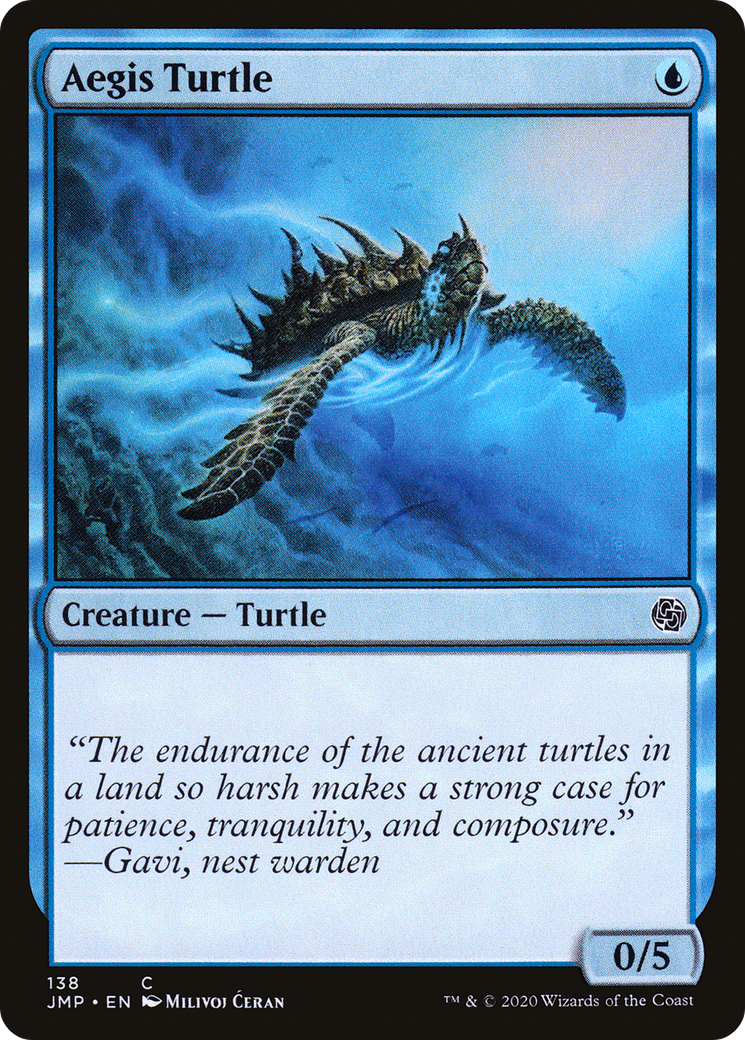 Aegis Turtle (JMP-138) [Jumpstart] MTG Single Wizards of the Coast
