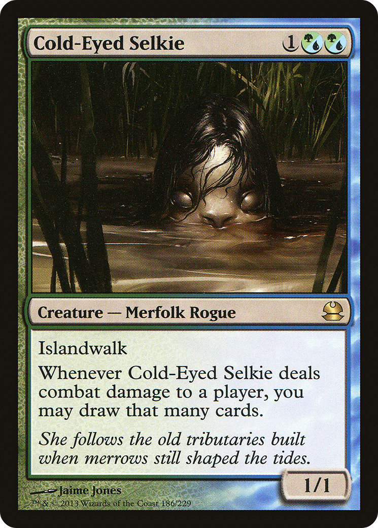 Cold-Eyed Selkie (MMA-186) [Modern Masters] MTG Single Wizards of the Coast