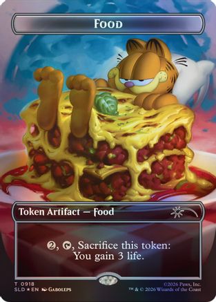 Food Token (0918) (SLD-918) [Secret Lair] Drop Series Foil MTG Single Wizards of the Coast