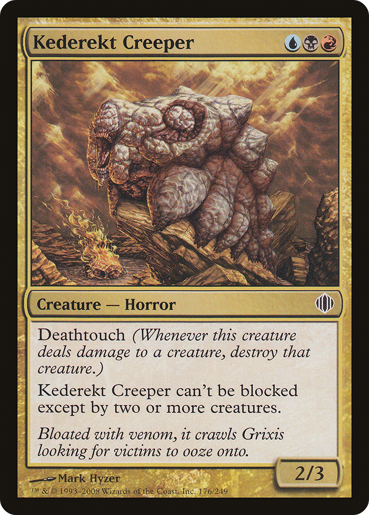 Kederekt Creeper (ALA-176) [Shards of Alara] MTG Single Wizards of the Coast