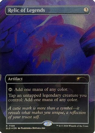 Relic of Legends (SLD-7109) [Secret Lair] Drop Series Foil MTG Single Wizards of the Coast