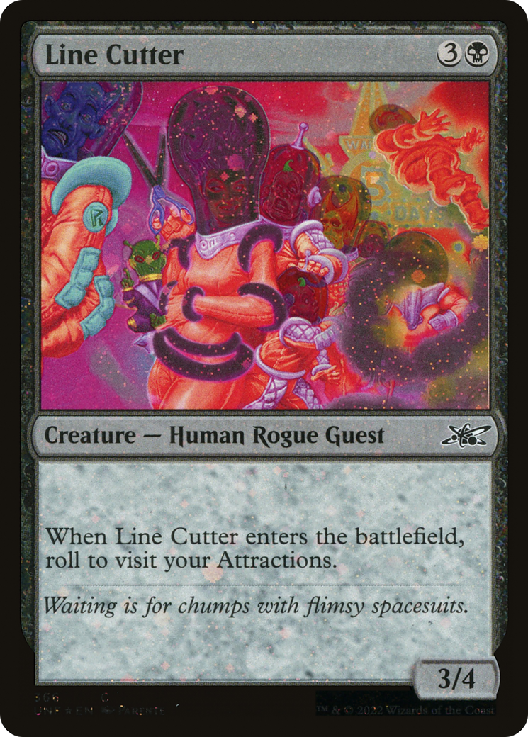 Line Cutter (Galaxy Foil) (UNF-366) [Unfinity] Foil MTG Single Wizards of the Coast