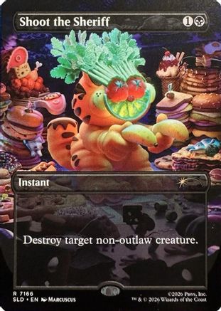 Shoot the Sheriff (SLD-7166) [Secret Lair] Drop Series MTG Single Wizards of the Coast