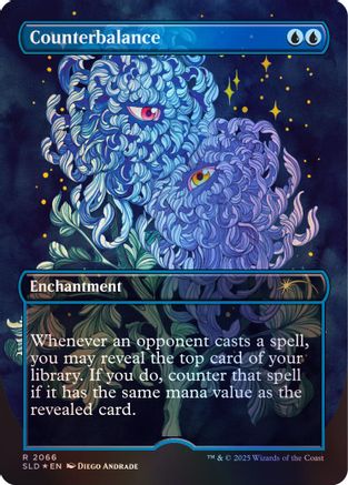 Counterbalance (2066) (Rainbow Foil) (SLD-2066) [Secret Lair] Drop Series Foil MTG Single Wizards of the Coast